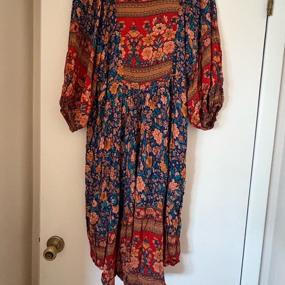 Boho style loose fitting dress - Picture 4 of 6
